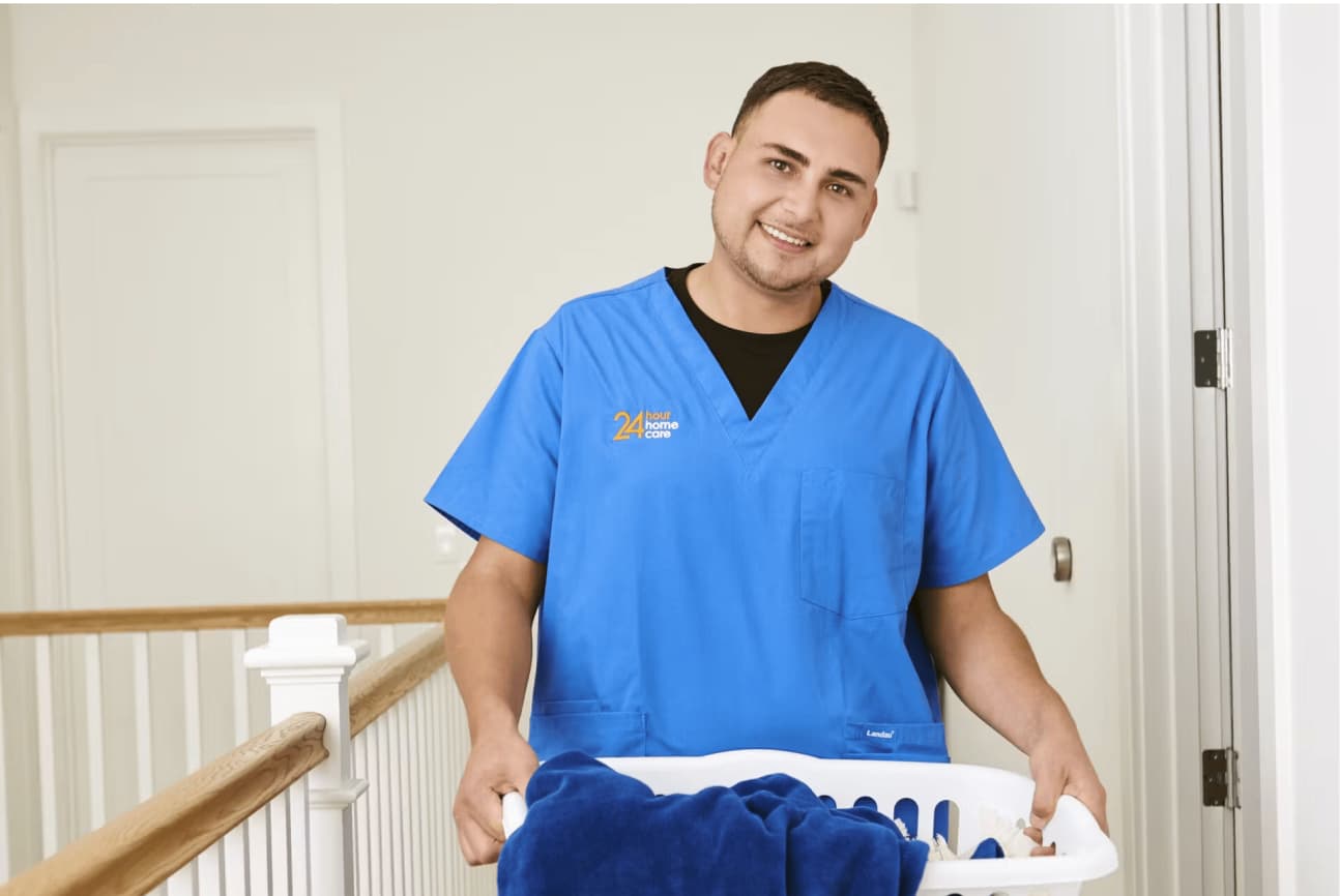 Medical cleaning staff